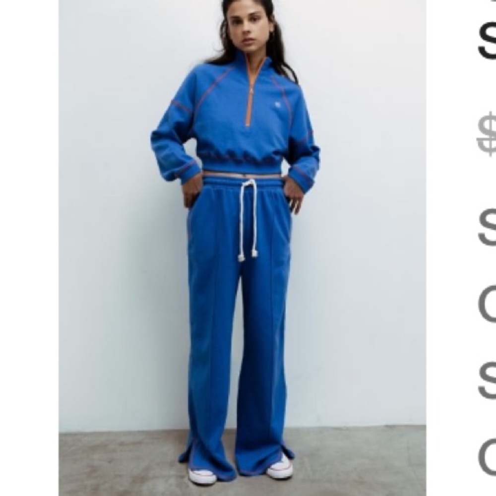 Out From Under Urban Outfitters Dylan Split Hem Sweat Pant - S